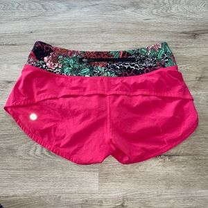 Rare Lululemon Speed Up Shorts 2.5 - size 2